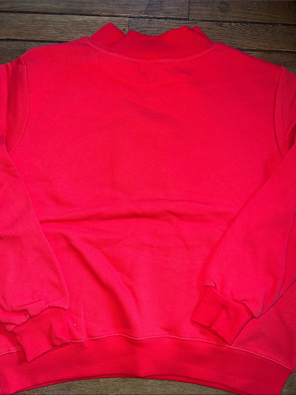 PARKE Ruby Floral Varsity Mockneck Sweatshirt Size S/M New In Bag NWT - Picture 8 of 8